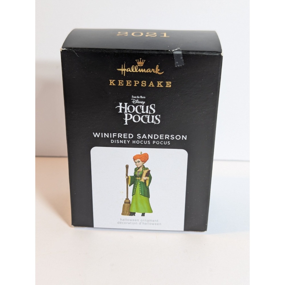 Hallmark 2021 Disney Hocus Pocus Winifred‎ Sanderson Ornament